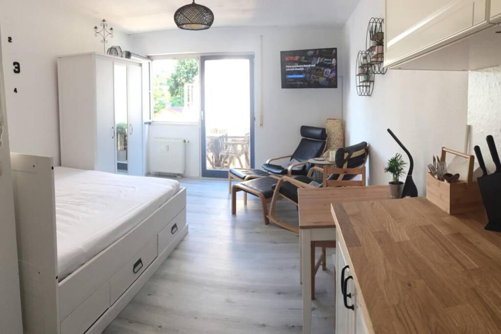 Apartment-Mitten In Konstanz, Gratis Parkplatz & Fahrrader, Netflix Tv Exteriör bild